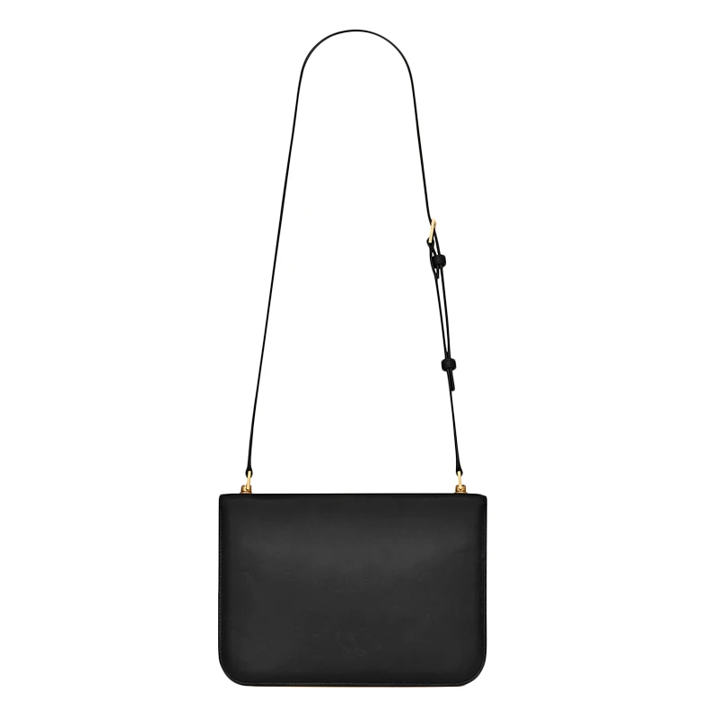 SAINT LAURENT PARIS/圣罗兰 新款CARRÉ BOX系列 女士黑色皮革单肩或斜跨包 6332141YF0W1000 商品
