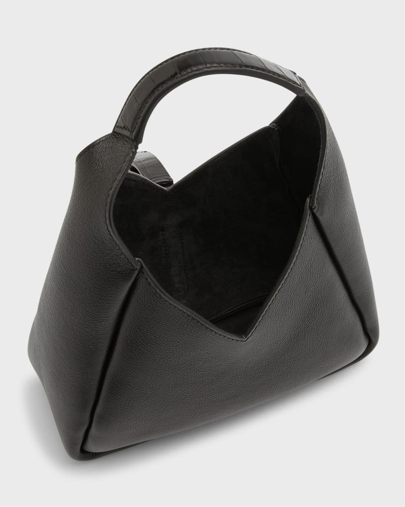 Mini G Hobo Bag in Leather商品第3张图片规格展示