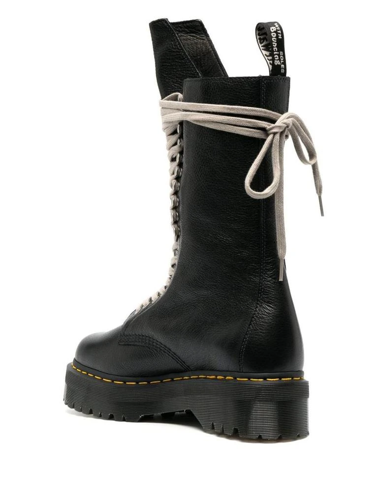 商品Rick Owens|RICK OWENS X DR MARTENS Lace-up boot in leather,价格¥2324,第4张图片详细描述