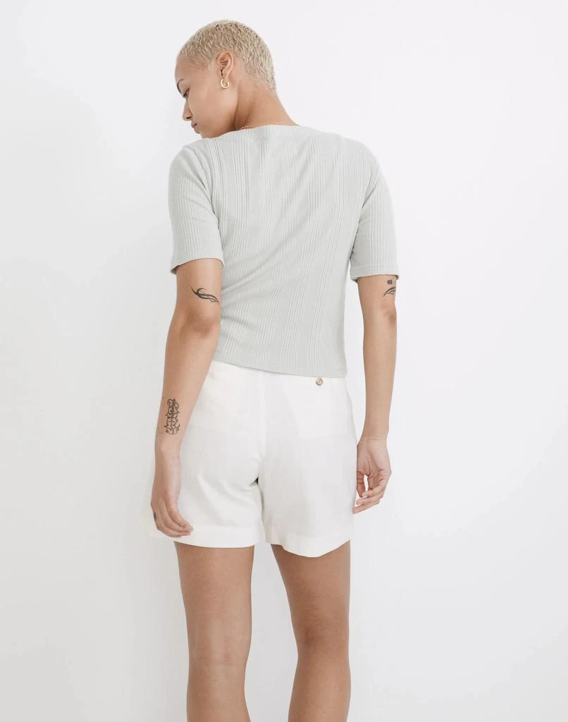 商品Madewell|Pointelle Cardigan Twin Set,价格¥511,第3张图片详细描述