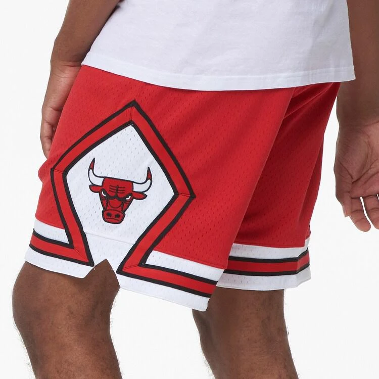 商品Mitchell & Ness|Mitchell & Ness NBA Authentic Shorts - Men's 短裤,价格¥596,第4张图片详细描述