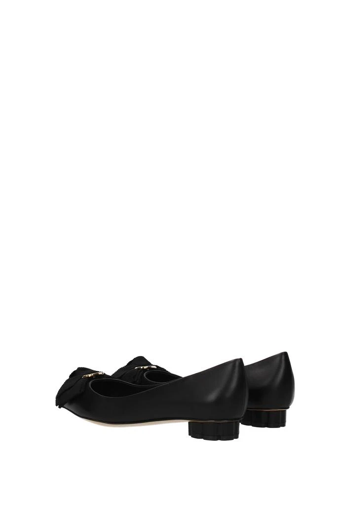 商品Salvatore Ferragamo|Ballet flats talla Leather Black,价格¥1725,第4张图片详细描述