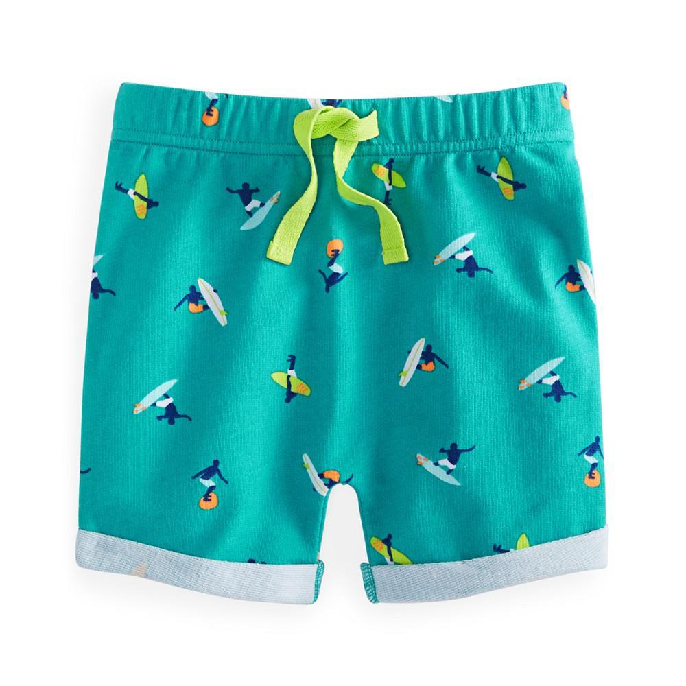 商品First Impressions|Baby Boys Mini Surfer-Print Shorts, Created for Macy's,价格¥28,第1张图片