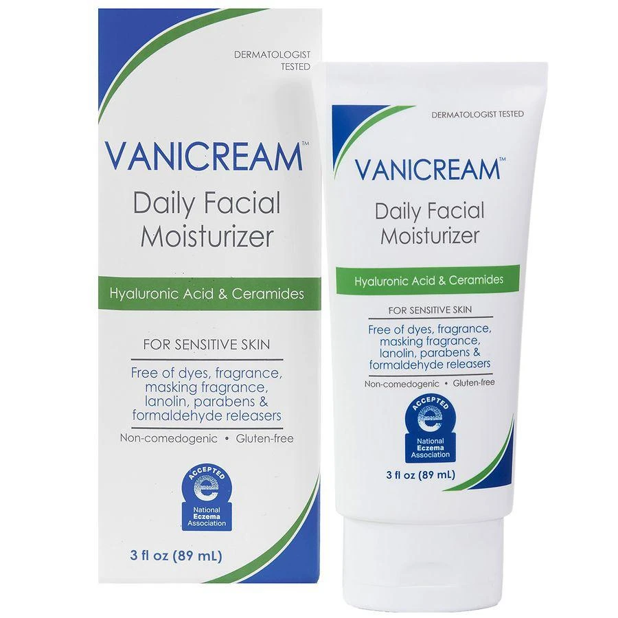 商品Vanicream|Daily Facial Moisturizer Fragrance-Free,价格¥140,第1张图片