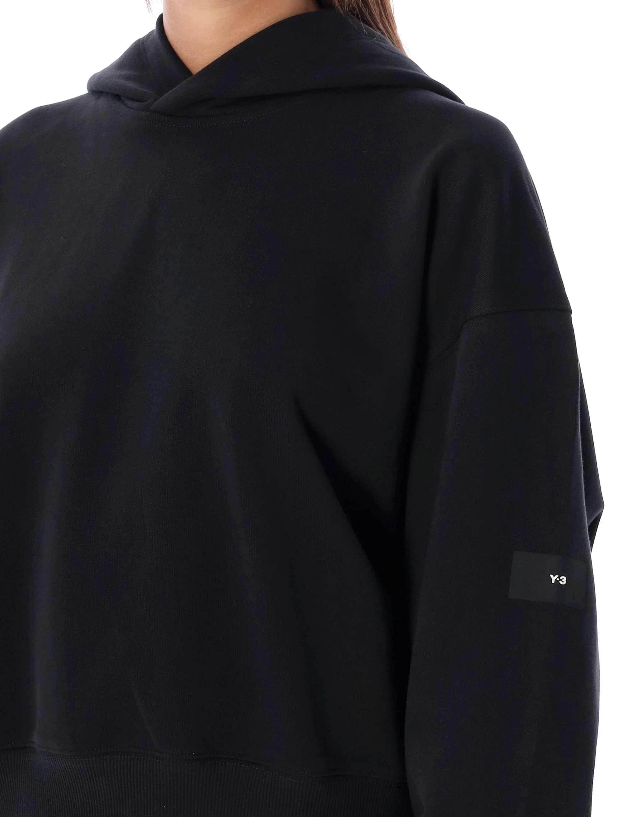 商品Y-3|Y-3 女士卫衣 H44793FLEECEBLACK 黑色,价格¥1051,第4张图片详细描述