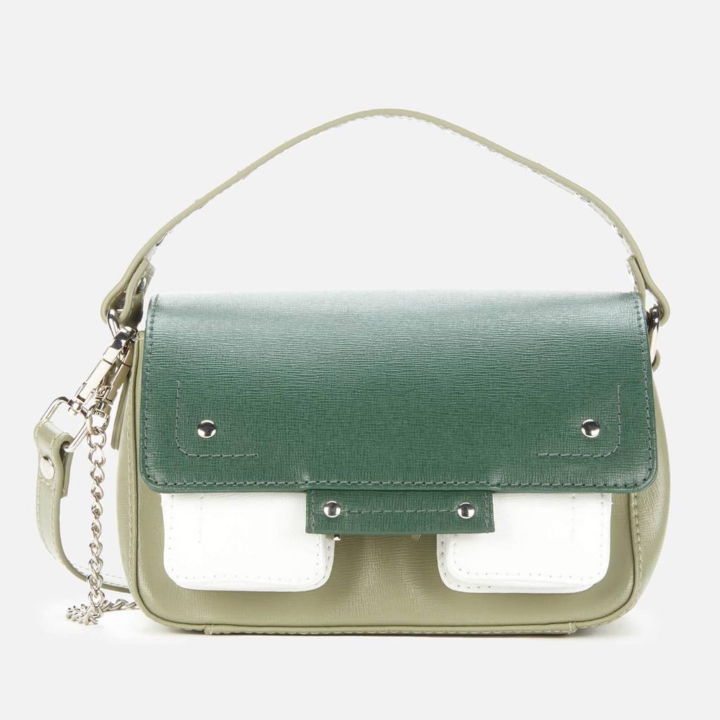 Núnoo Women's Small Honey Florence LWG Leather Shoulder Bag - Mix Green商品第1张图片规格展示