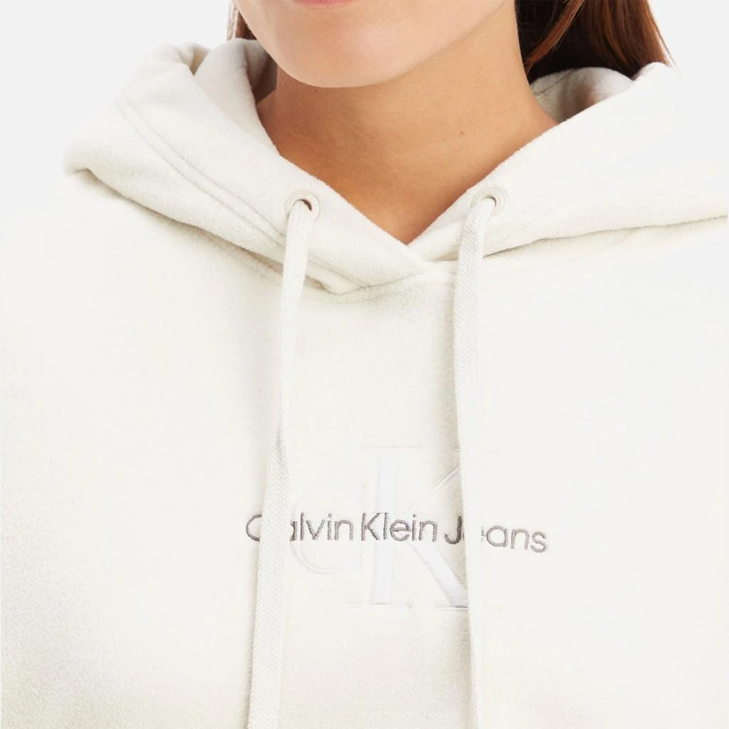 商品Calvin Klein|Calvin Klein Jeans Polar Logo Fleece Hoodie,价格¥556,第3张图片详细描述