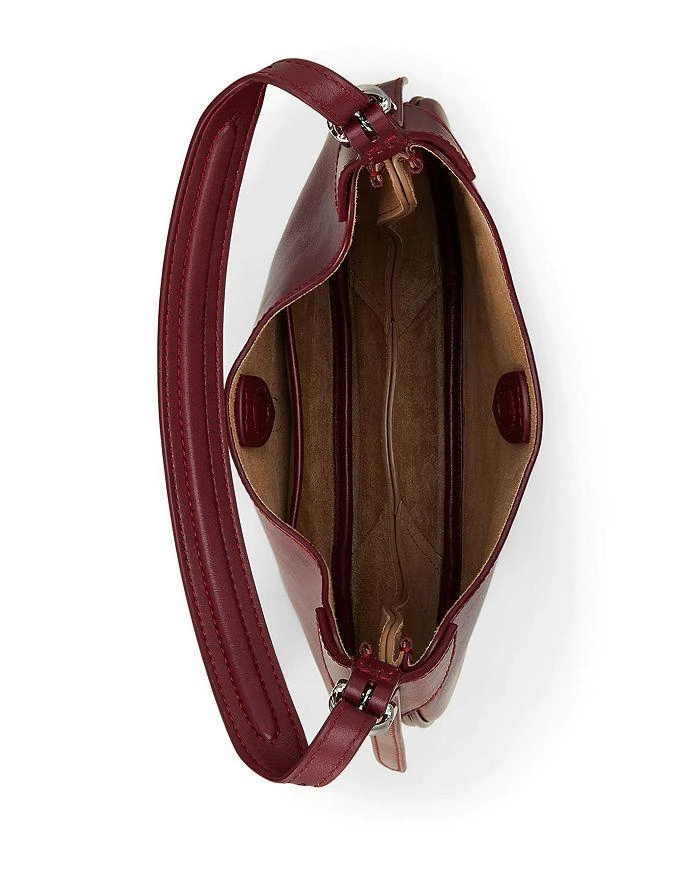 商品Ralph Lauren|拉夫劳伦 Polo ID 真皮单肩包 小号,价格¥4460,第4张图片详细描述