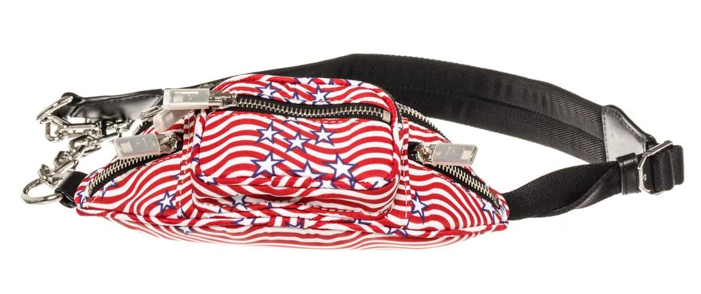 商品[二手商品] Alexander Wang|Alexander Wang Red Monogram Nylon Attica Waist Bag,价格¥4691,第4张图片详细描述