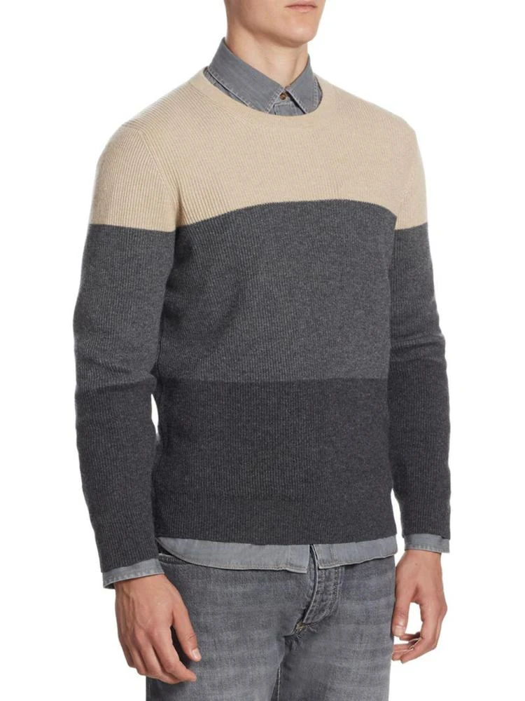 商品Brunello Cucinelli|Colorblock Cashmere Sweater,价格¥8231,第3张图片详细描述