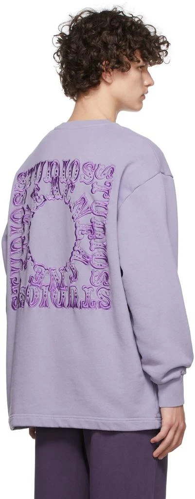 商品Acne Studios|Purple Cotton Sweatshirt,价格¥1342,第3张图片详细描述