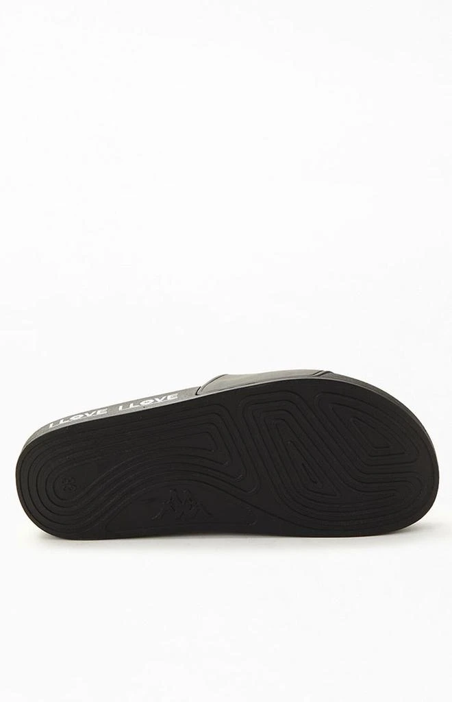 商品Kappa|Women's Black Authentic Aasiaat 1 Slide Sandals,价格¥90,第4张图片详细描述