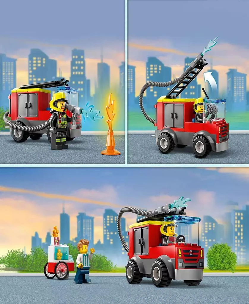 商品LEGO|City Fire Station and Fire Truck 60375 Toy Building Set with Firefighter Minifigures,价格¥253,第4张图片详细描述