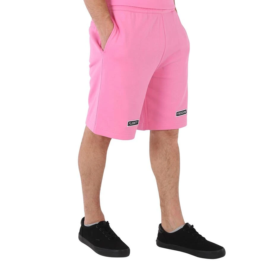 商品Burberry|Men's Bubblegum Pink Jersey Shorts,价格¥688,第2张图片详细描述
