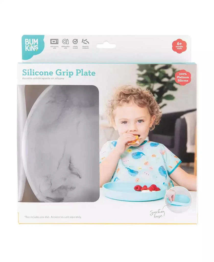 商品Bumkins|Baby Boys and Girls Silicone Grip Plate,价格¥136,第3张图片详细描述