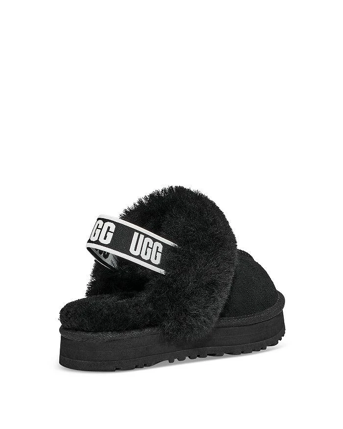 商品UGG|Girls' Funkette Shearling Slingback Slippers - Toddler,价格¥568,第3张图片详细描述