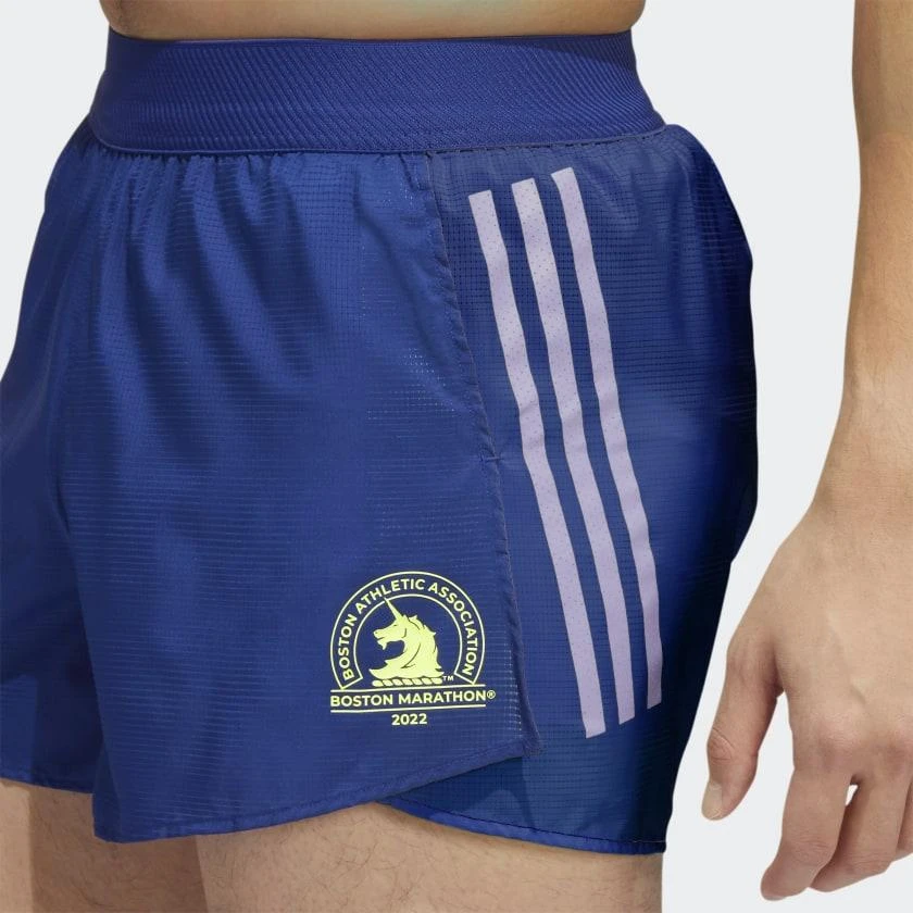 商品Adidas|Men's adidas Boston Marathon 2022 Split Shorts,价格¥207,第4张图片详细描述