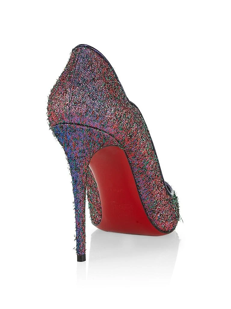 商品Christian Louboutin|Hot Chick 100 Glitter Pumps,价格¥6373,第3张图片详细描述