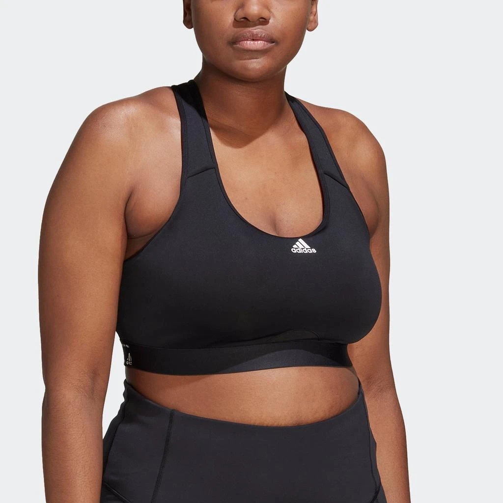 Women's adidas  Powerreact Training Medium-Support Bra (Plus Size) 商品
