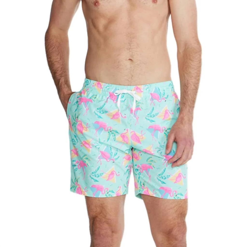 商品Chubbies|The Cucamongas 7" Classic Swim Trunks In Teal,价格¥465,第4张图片详细描述