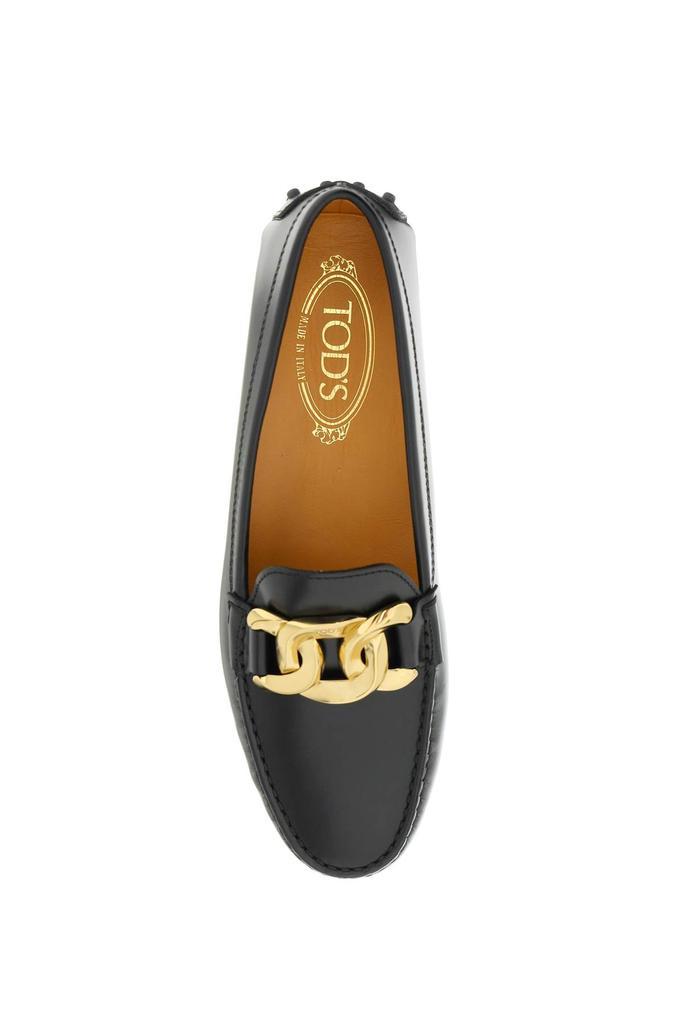 商品Tod's|Tod's Gommino Driving Shoes With Chain,价格¥2851,第4张图片详细描述