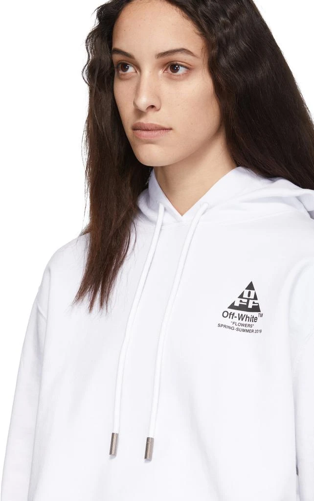 商品Off-White|White & Black Cotton Hoodie,价格¥3049,第4张图片详细描述