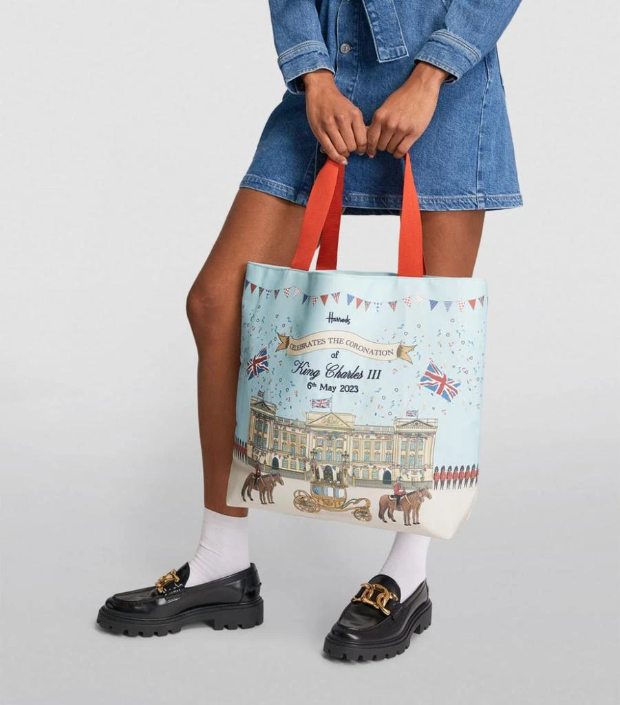 商品Harrods|King Charles III Celebration Tote Bag,价格¥469,第2张图片详细描述