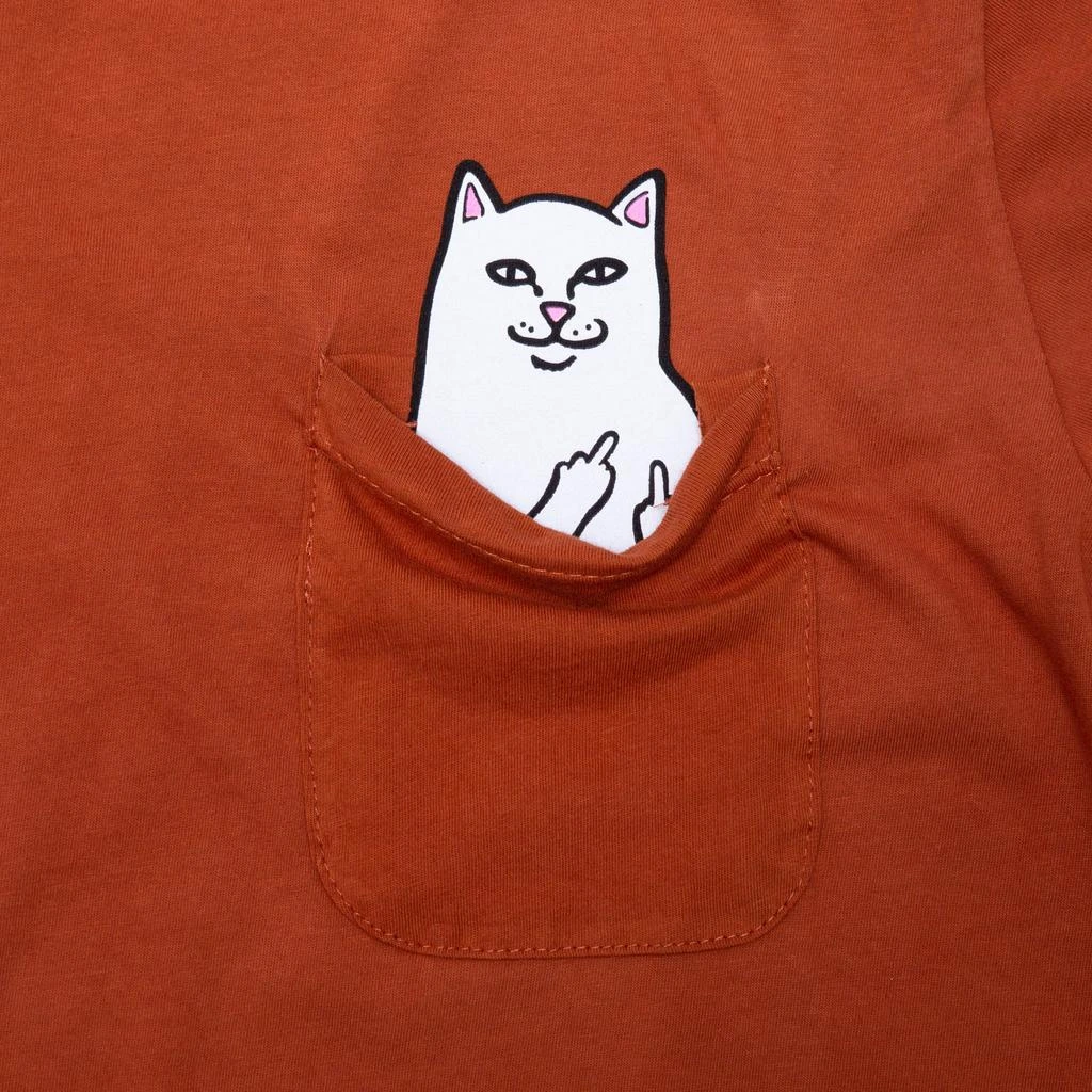 商品RIPNDIP|Lord Nermal Pocket Tee (Cotta Orange),价格¥152,第2张图片详细描述