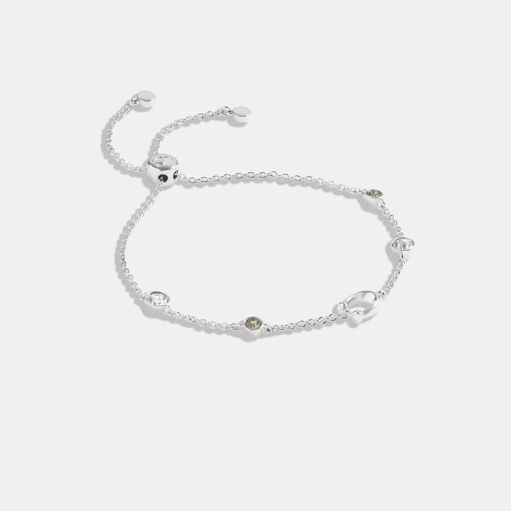 商品Coach|Coach Outlet Signature Crystal Slider Bracelet,价格¥340,第1张图片