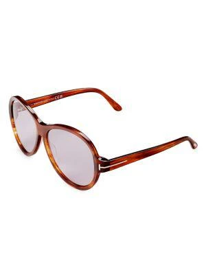 商品Tom Ford|59MM Oval Sunglasses,价格¥1475,第2张图片详细描述