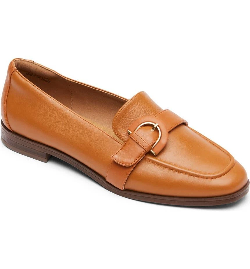 商品Rockport|Susana Leather Buckle Loafer,价格¥656,第1张图片