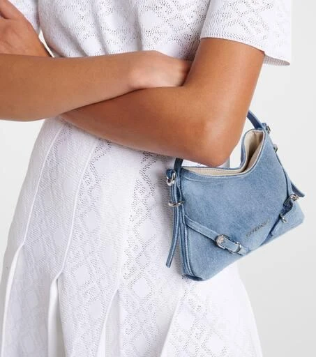 商品Givenchy|Nano Voyou denim crossbody bag,价格¥8969,第2张图片详细描述