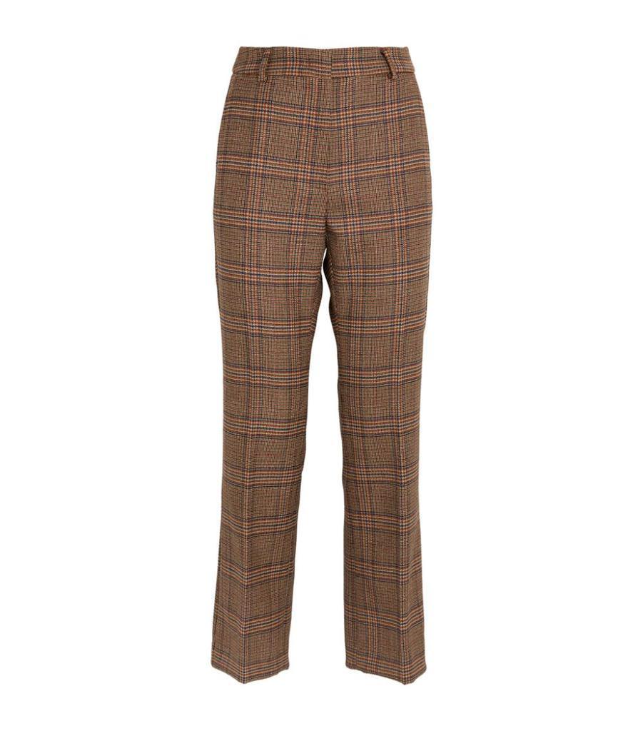商品Weekend Max Mara|Check Tailored Trousers,价格¥1678,第1张图片