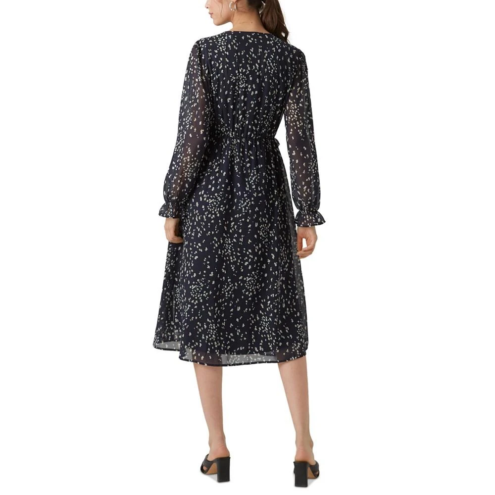 商品VERO MODA|Women's Printed V-Neck Midi Dress,价格¥269,第2张图片详细描述