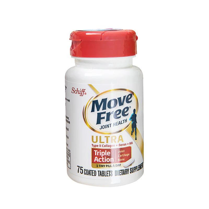 商品Move Free|美国直邮Schiff Move Free Ultra维骨力骨胶原蛋白75粒 ,价格¥608,第1张图片