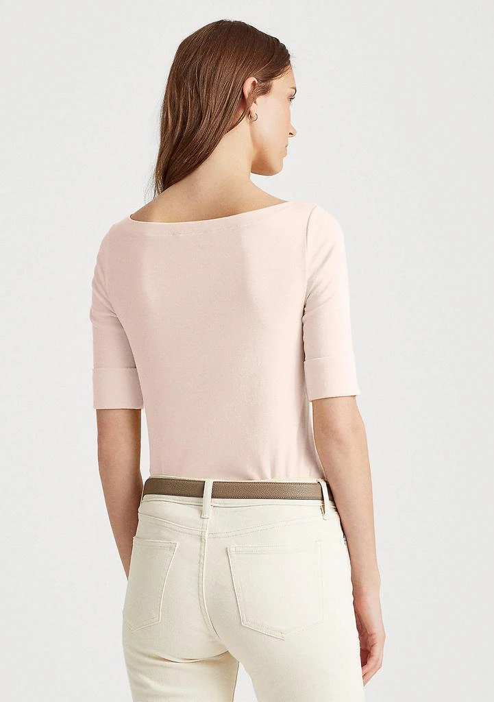 商品Ralph Lauren|Cotton Boatneck Top,价格¥408,第2张图片详细描述