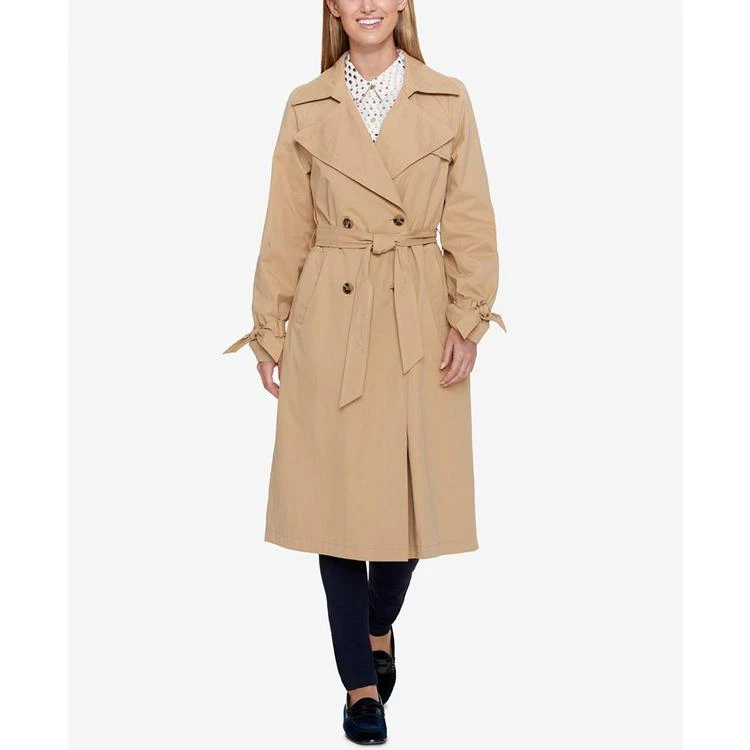 商品Tommy Hilfiger|Double-Breasted Trench Coat, Created for Macy's,价格¥389,第1张图片