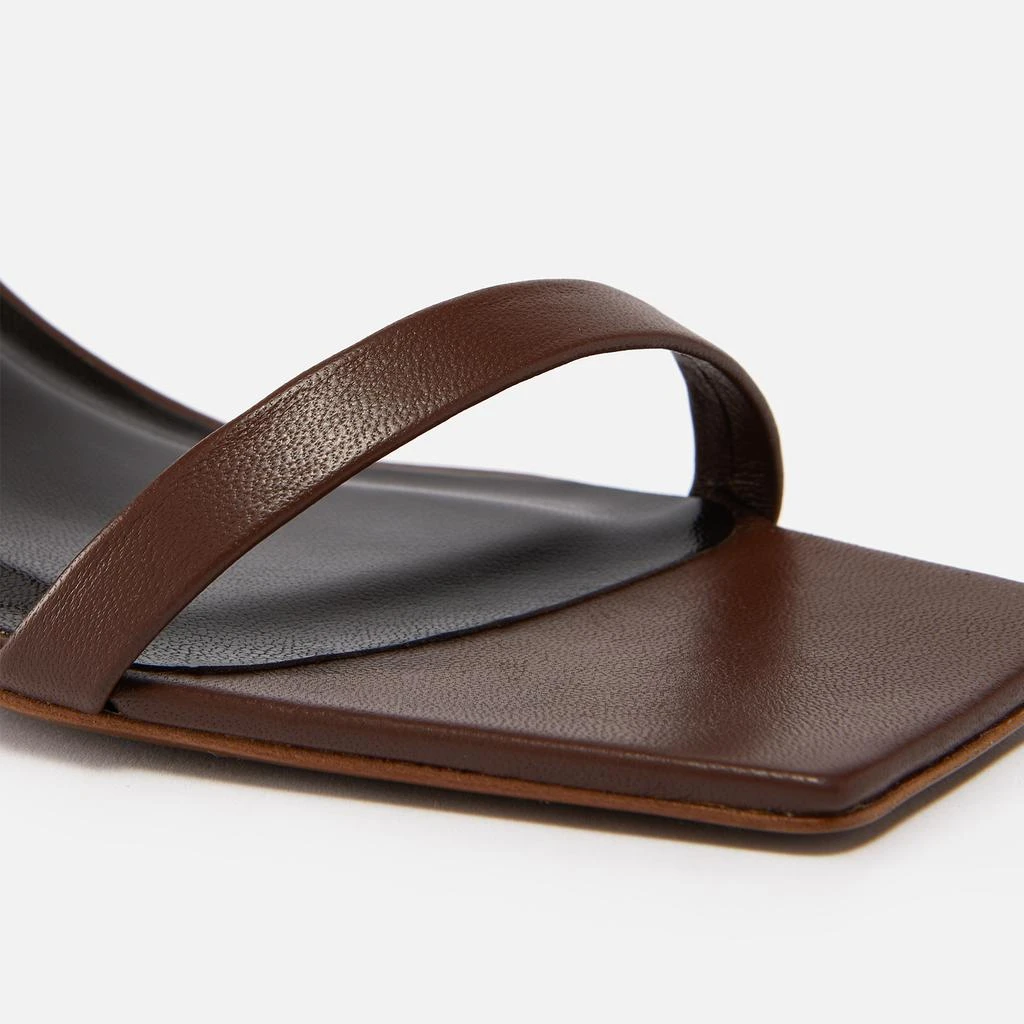 商品by FAR|BY FAR Tanya Leather Heeled Sandals,价格¥533,第4张图片详细描述