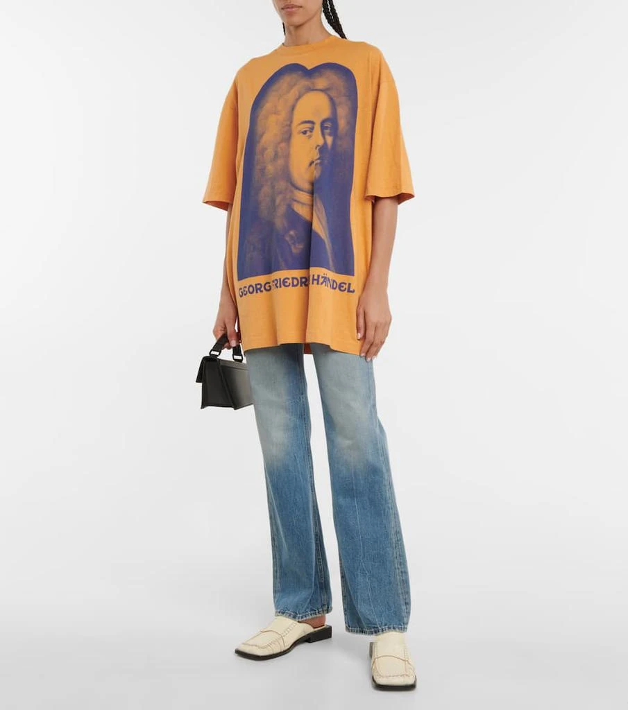 商品Acne Studios|Printed cotton jersey T-shirt,价格¥818,第2张图片详细描述