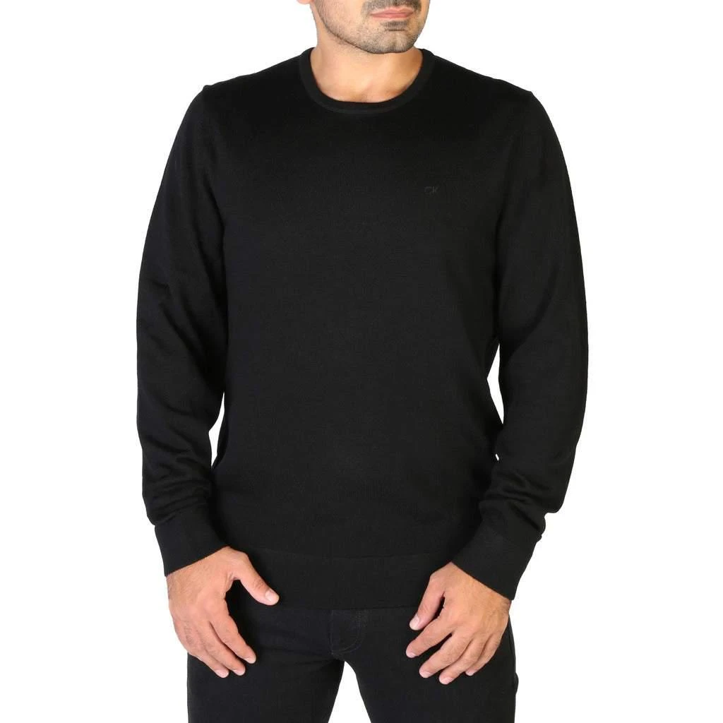 商品Calvin Klein|Calvin Klein round neck wool  Sweatshirt,价格¥688,第4张图片详细描述