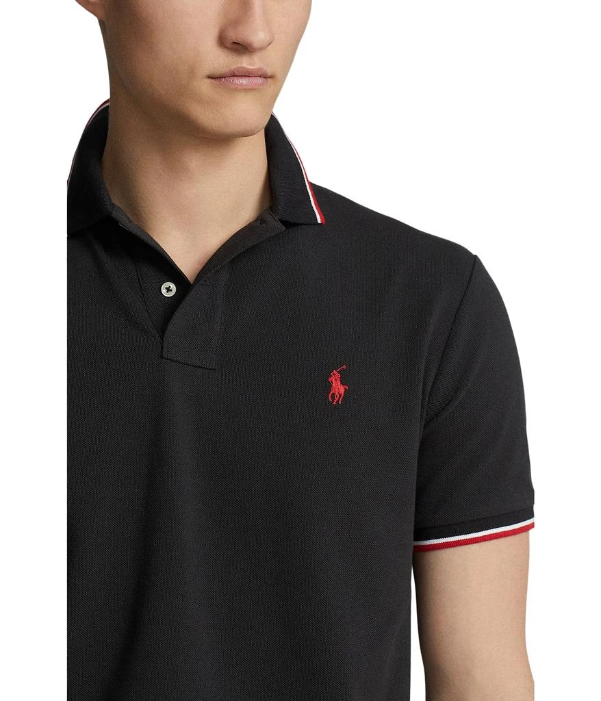 商品Ralph Lauren|Custom Slim Fit Mesh Polo Shirt,价格¥442,第3张图片详细描述