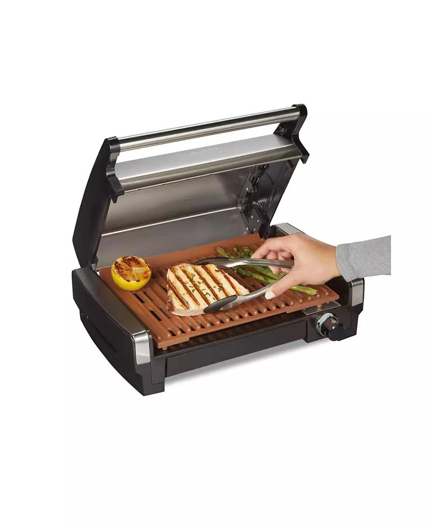 商品Hamilton Beach|Electric Indoor Searing Grill - 25363,价格¥651,第4张图片详细描述
