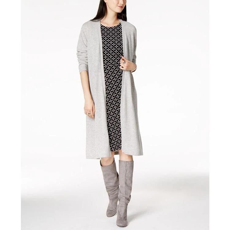 商品Charter Club|Cashmere Duster Cardigan, Created for Macy's,价格¥598,第2张图片详细描述