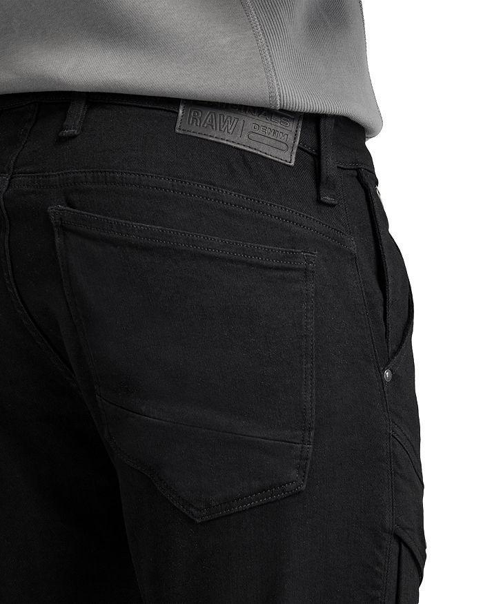 商品G-Star|Airblaze 3D Skinny Jeans in Pitch Black,价格¥1161,第6张图片详细描述