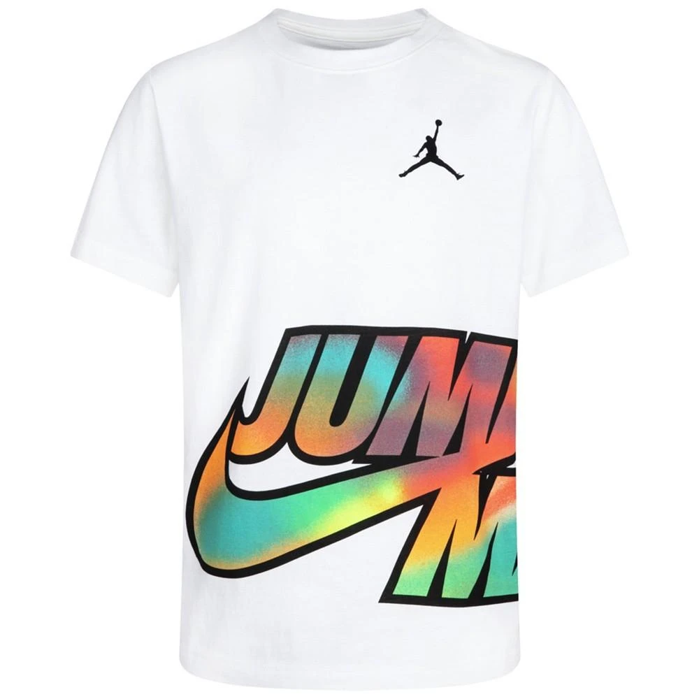 商品Jordan|Big Boys MVP Jumpman Wrap Graphic Logo T-shirt,价格¥181,第1张图片