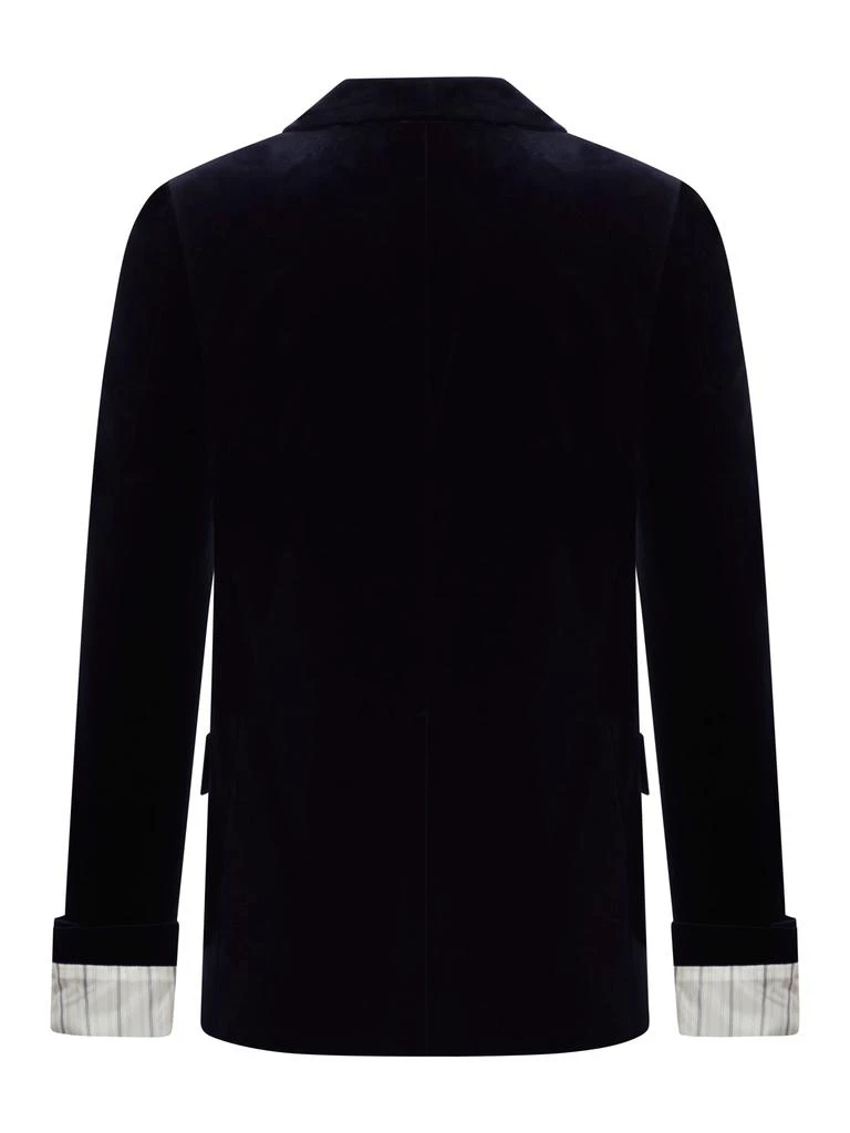 商品Gucci|ELEGANT JACKET IN STRETCH COTTON VELVET,价格¥22163,第2张图片详细描述