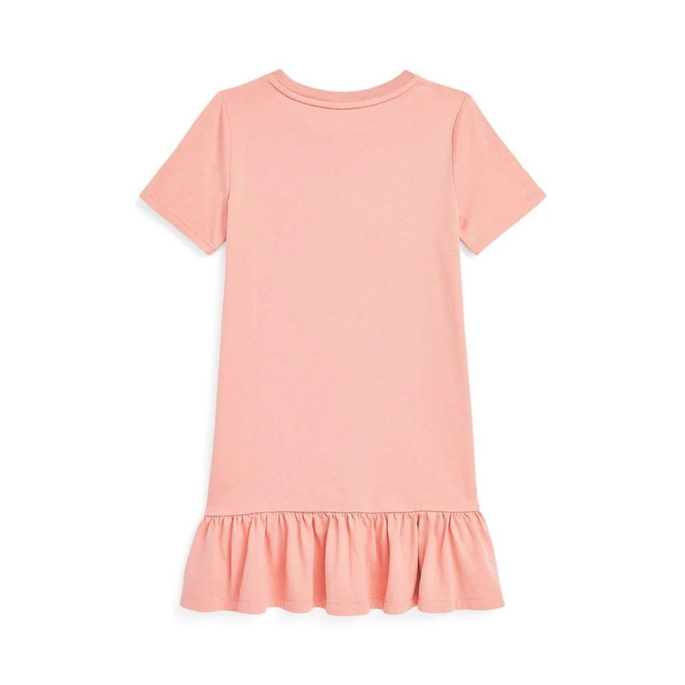 商品Ralph Lauren|Little Girls Polo Bear Jersey T-shirt Dress,价格¥150,第2张图片详细描述