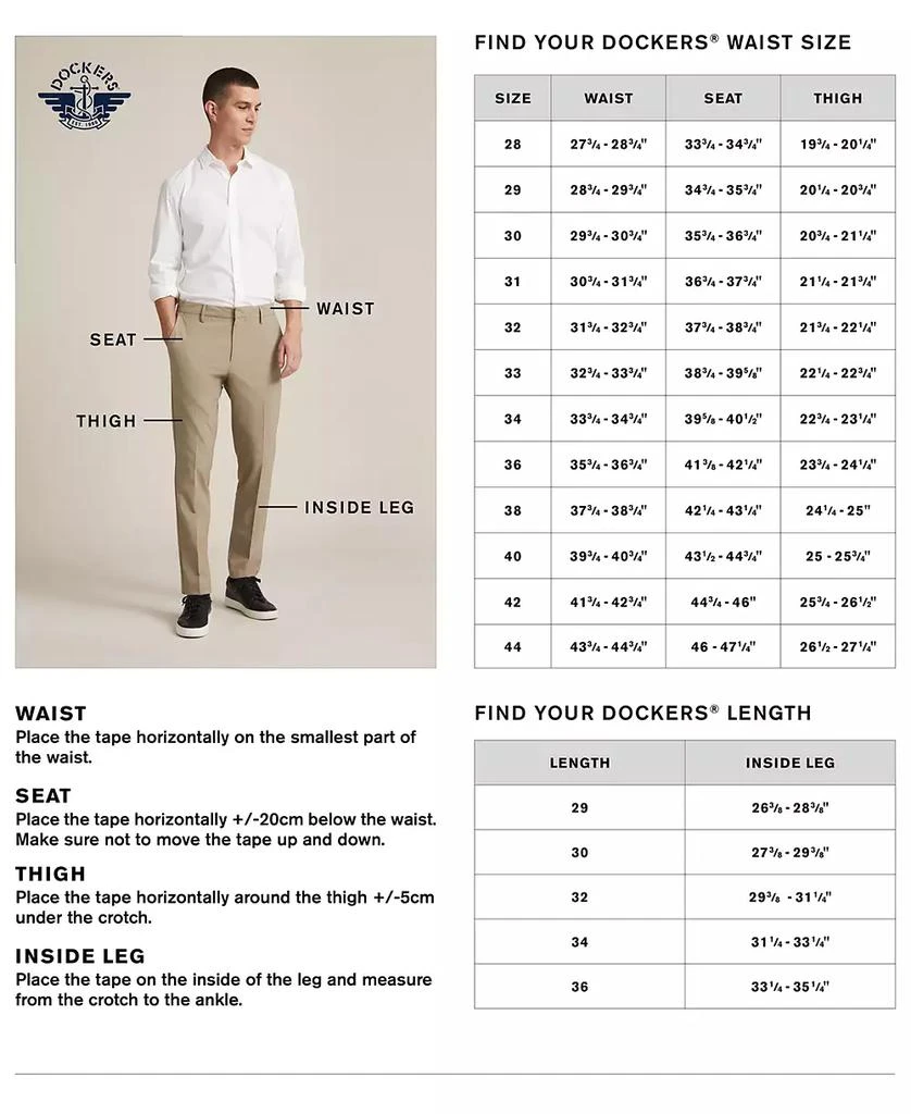 商品Dockers| Dockers男士宽松版型休闲裤,价格¥264,第4张图片详细描述