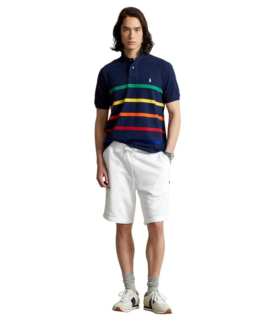 商品Ralph Lauren|Classic Fit Striped Mesh Polo Shirt,价格¥489,第4张图片详细描述