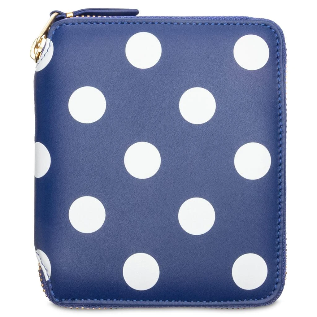 商品Comme des Garcons|Comme des Garcons SA2100PD Polka Dots Wallet - Navy,价格¥2017,第1张图片